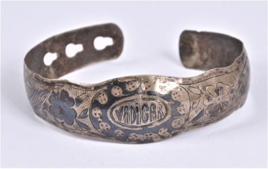 SAVATLI GÜMÜŞ YADİGAR BİLEZİK 