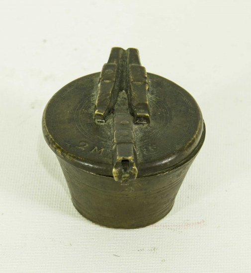 ANTİKA BRONZ KUYUMCU POTASI 