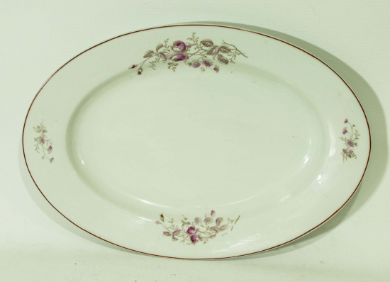 CONSTANTINOPLE DAMGALI PORSELEN KAYIK TABAK