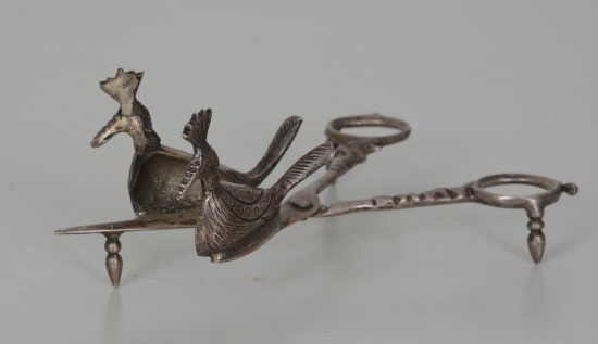 OSMANLI DÖNEMİ NADİR GÜMÜŞ MUM SÖNDÜRME MAKASI