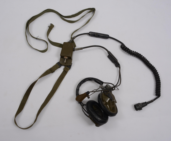 2. DÜNYA SAVAŞI PİLOT KULAKLIK VE MİKROFONU 