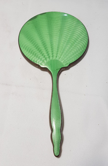 ART NOUVEAU MİNELİ EL AYNASI 