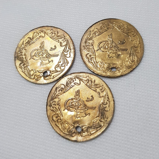 3 ADET BÜYÜK BOY OSMANLI PENEZ