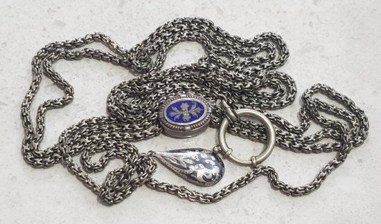 OSMANLI DÖNEMİ ARNAVUT ZİNCİRİ GÜMÜŞ KÖSTEK 