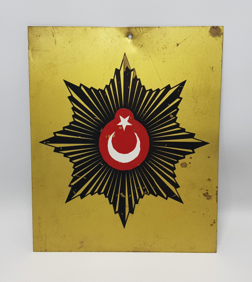 1970'LERDEN EL BOYAMA POLİS ARMASI 