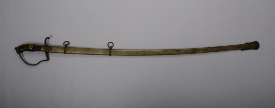 ÜZERİ GRAVÜRLÜ VE YAZILI OSMANLI SUBAY MERASİM KILICI 