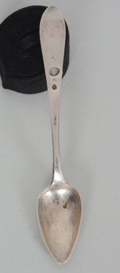 OSMANLI DÖNEMİ TUĞRALI GÜMÜŞ TATLI KAŞIĞI