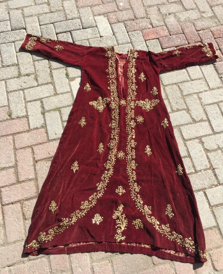 OSMANLI DÖNEMİ SIRMA İŞÇİLİKLİ BİNDALLI 