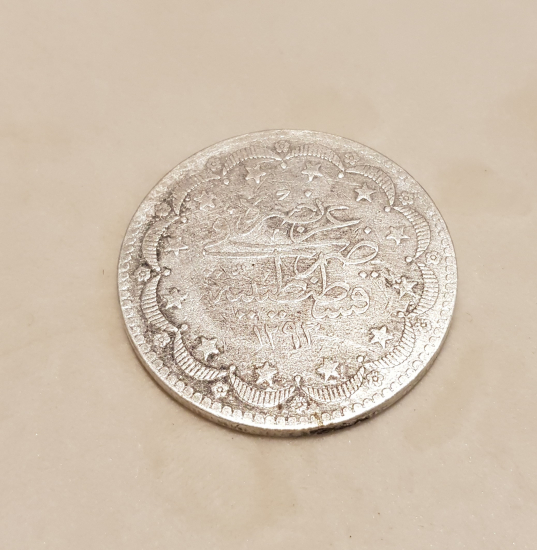 SULTAN ABDÜLHAMİD DÖNEMİ GÜMÜŞ 20 KURUŞ MECİDİYE