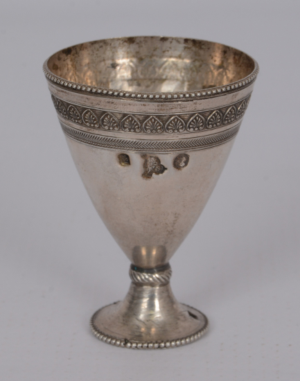 TUĞRALI GÜMÜŞ FİNCAN ZARFI 