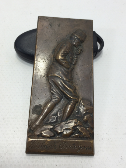 ETİBANK 25. KURULUŞ YILI ANISINA YAPILMIŞ PLAKET