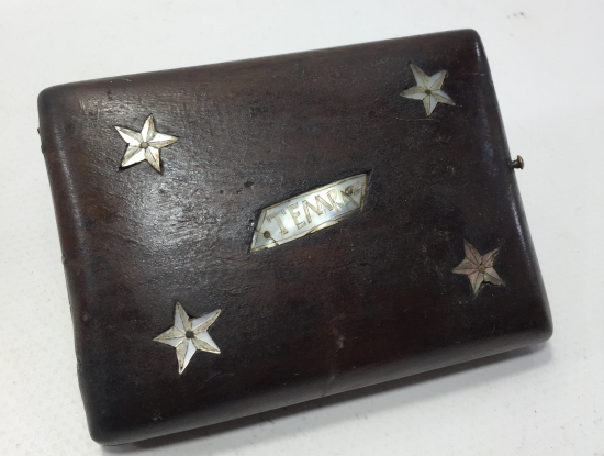 OSMANLI DÖNEMİ SEDEF İŞÇİLİKLİ SİGARA TABAKASI