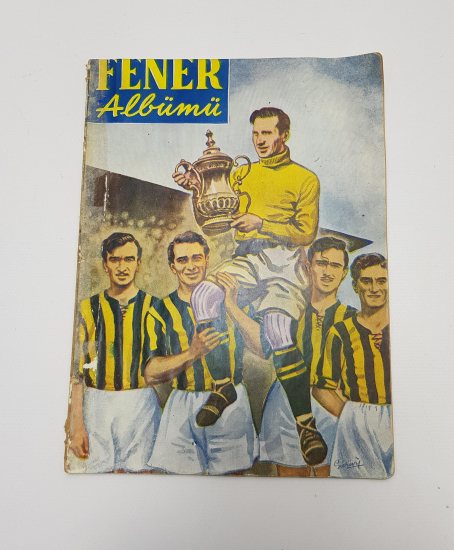1947-1948 LİG ŞAMPİYONU FENERBAHÇE TÜRKSPOR FENER ALBÜMÜ 