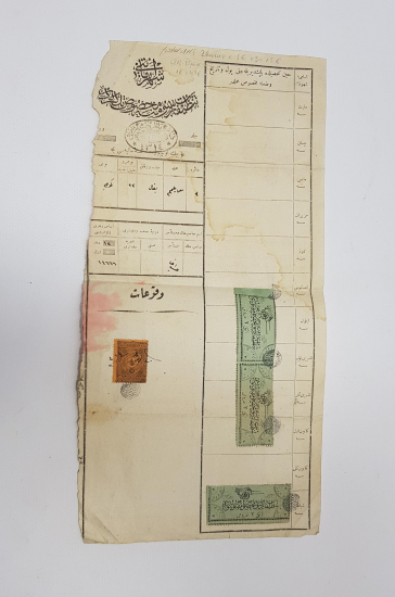 OSMANLI DÖNEMİ İSTANBUL ÇÖP VERGİSİ TEZKERESİ 