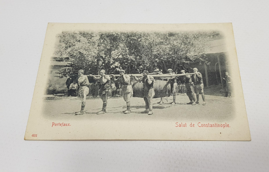 OSMANLI KARTPOSTAL: SIRIK HAMALLARI - TULUMBACILAR