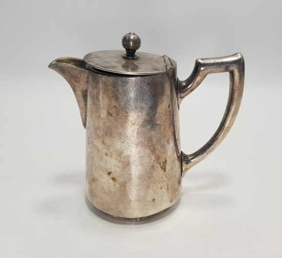 ANTİKA GÜMÜŞ KAPLAMA SÜTLÜK 