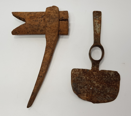 ÇANAKKALE SAVAŞI BİR ÇİFT SİPER KAZMA VE ÇAPASI 