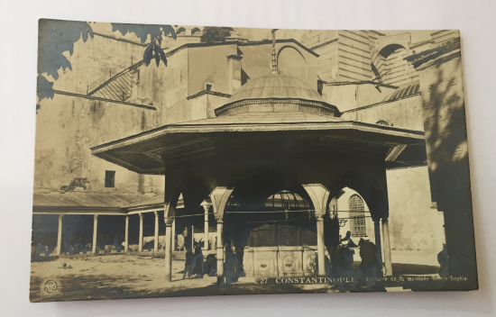 OSMANLI DÖNEMİ AYASOFYA CAMİİ ŞADIRVANI