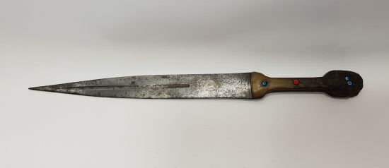 OSMANLICA BALIKESİR YADİGARI YAZILI KAMA