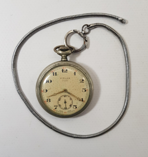 TCDD DEMİRYOLU VE TREN TEMALI VIALUX CEP SAATİ 