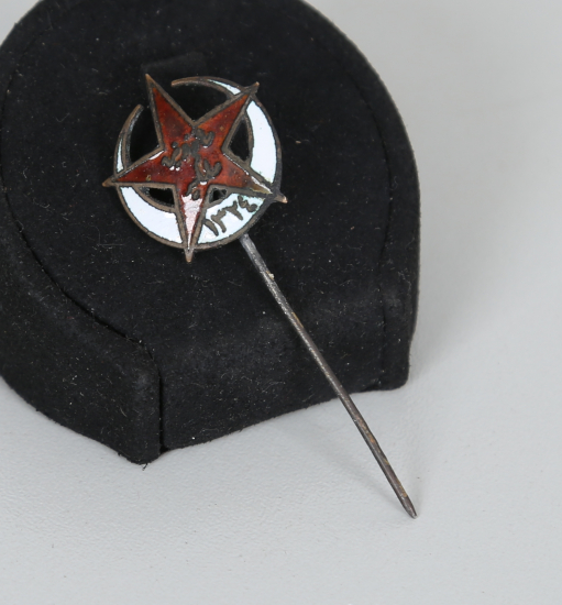 OSMANLI DÖNEMİ ÇOK NADİR MİNELİ MÜLKİYE ROZETİ 