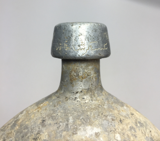 1. DÜNYA SAVAŞI DÖNEMİ ÇANAKKALE CEPHESİ ÜZERİ OSMANLICA YAZILI ASKER MATARASI