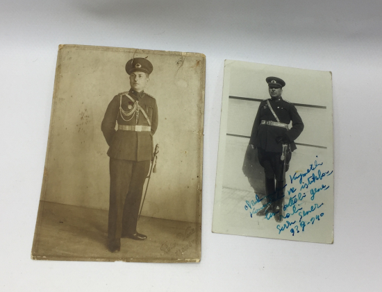 2 ADET İSTİKLAL MADALYALI SUBAY FOTOĞRAFI