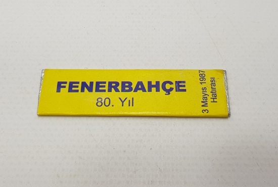 3 MAYIS 1987 FENERBAHÇE'NİN 80. YILINA ÖZEL İNCİ SAKIZI