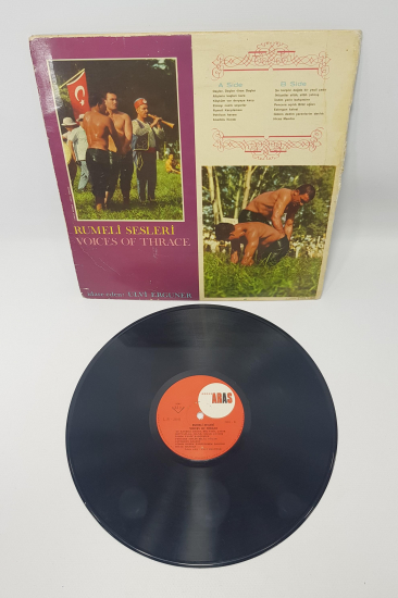 ULVİ ERGUNER 33 DEVİR LONGPLAY PLAK: TRAKYA SESLERİ 