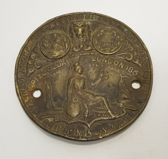 1862 TARİHLİ PARA KASASI ETİKETİ 