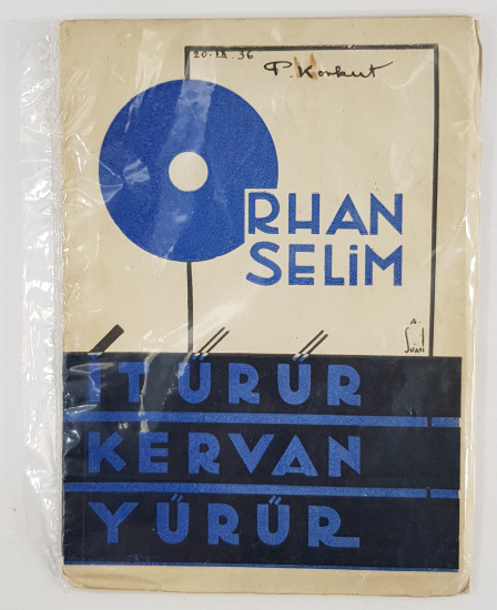 NAZIM HİKMET - İT ÜRÜR KERVAN YÜRÜR BİRİNCİ BASKI KİTAP