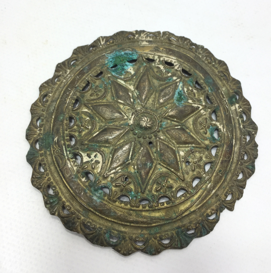 OSMANLI DÖNEMİ 1800 BAŞLARI AY YILDIZLI VE ÇARK-I FELEKLİ GELİN TEPELİĞİ