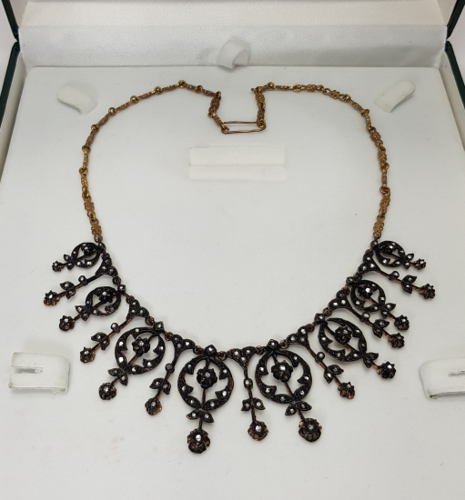 SU YOLU MODELİ ELMAS GERDANLIK 