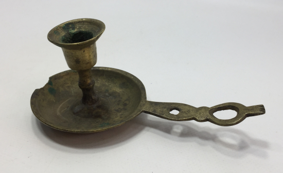 OSMANLI DÖNEMİ USTA DAMGALI EL MUMLUĞU