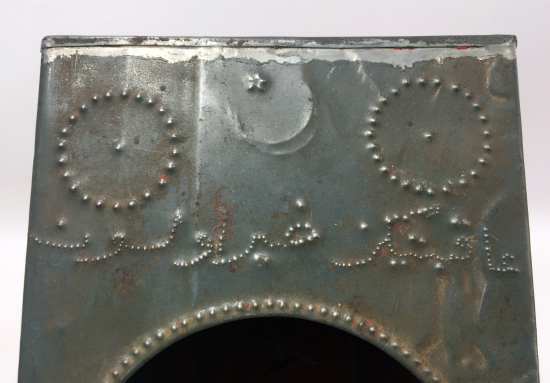 OSMANLI DÖNEMİ ÜZERİ OSMANLICA YAZILI AY YILDIZLI SAAT KABI