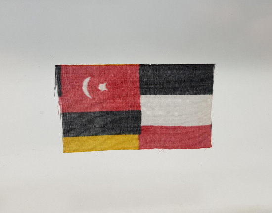 1. DÜNYA SAVAŞI İTTİFAK İPEK BAYRAK