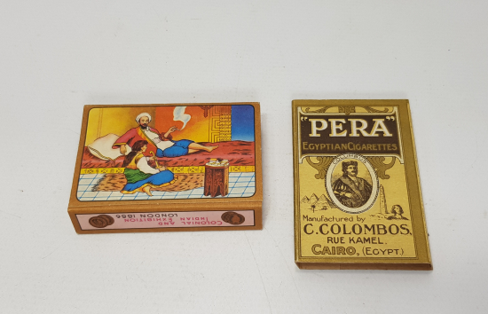 OSMANLI DÖNEMİ 2 ADET KİBRİT KUTUSU