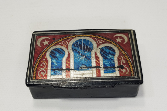 OSMANLI DÖNEMİ ÜZERİ AY YILDIZLI PAPİER MACHE