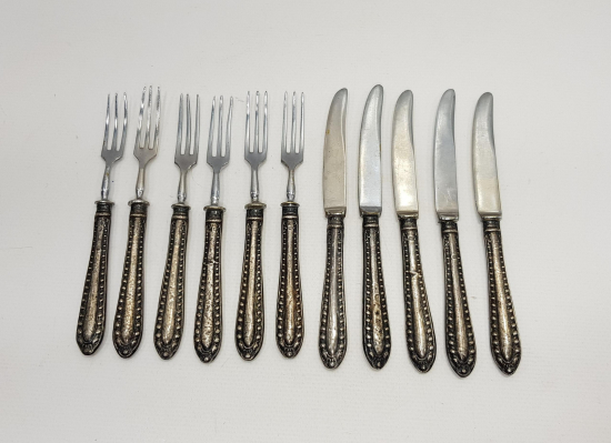 GÜMÜŞ ÇATAL BIÇAK TAKIMI 