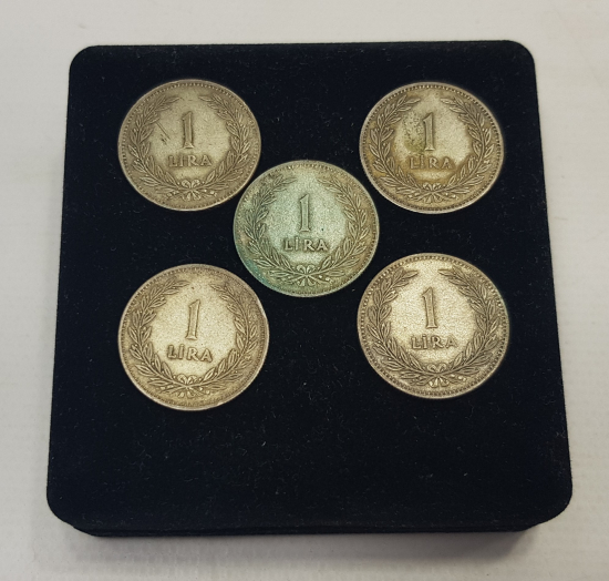 1947-1948 GÜMÜŞ 1 LİRALAR