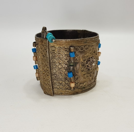 ESKİ TÜRKMEN İŞİ KALLAVİ BİLEKLİK 