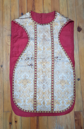 OSMANLI DÖNEMİ İPEK PAPAZ ELBİSESİ 