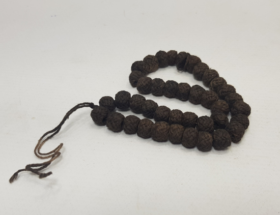 OSMANLI DÖNEMİ TEKKE İŞİ İP ÖRME ÇİLE TESBİHİ 