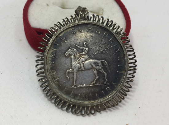 30 AĞUSTOS ZAFERİNİN 50 YILINA ÖZEL BASILMIŞ GÜMÜŞ MADALYON 