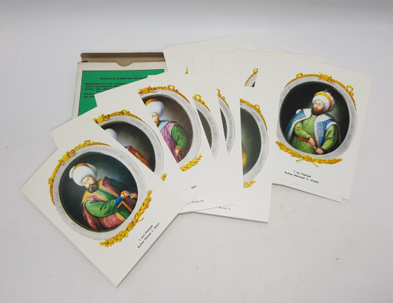 1970'LERDEN PADİŞAHLAR ALBÜMÜ KARTPOSTAL SETİ