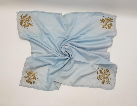 OSMANLI DÖNEMİ ALTIN SIRMA İŞLEMELİ ÇEVRE ÖRTÜ