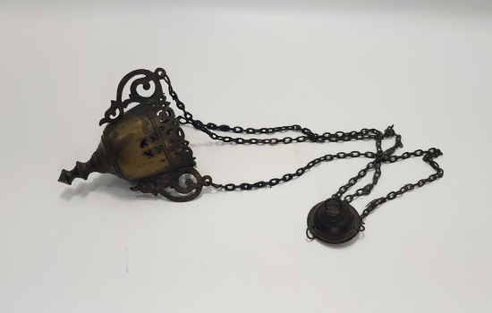 OSMANLI DÖNEMİ PİRİNÇ ASMA KANDİL 