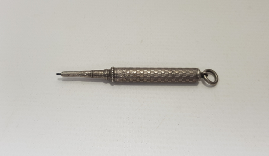 OSMANLI DÖNEMİ GÜMÜŞ KURŞUN KALEM 