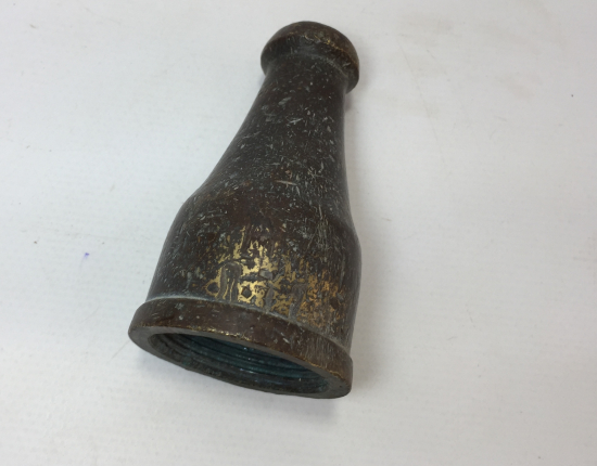 ÜZERİ OSMANLICA YAZILI İTFAİYE TEŞKİLATI YANGIN SÖNDÜRME HORTUMU UCU