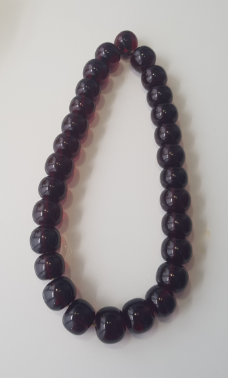 OSMANLI DÖNEMİ ATEŞ KEHRİBAR TESBİH 